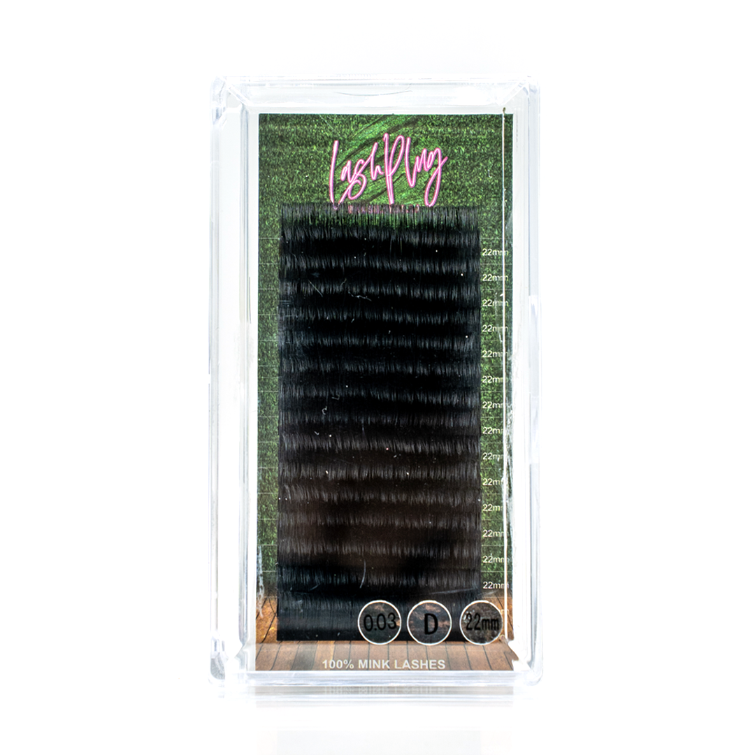 Black Volume Lash Tray - 0.03