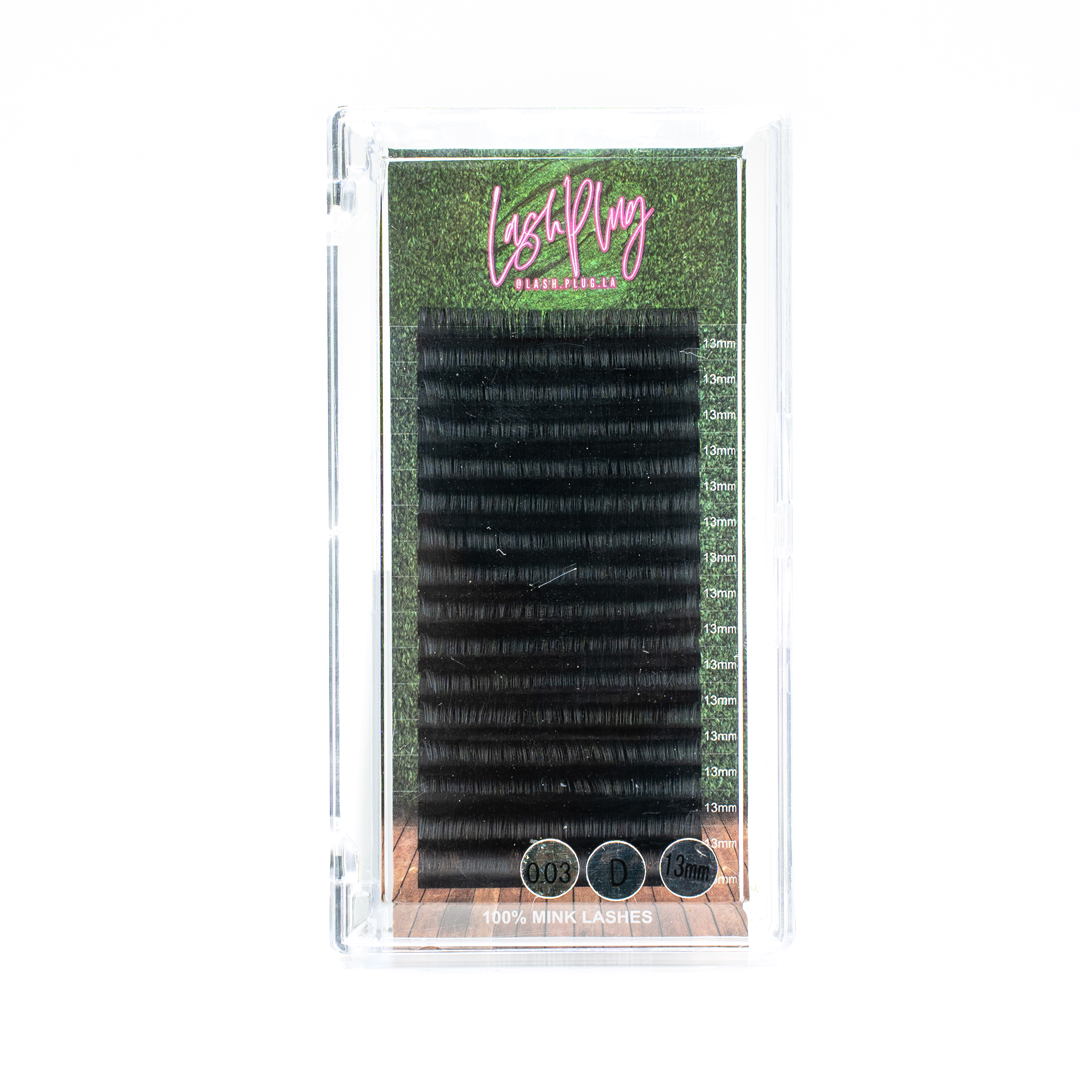 Black Volume Lash Tray - 0.03