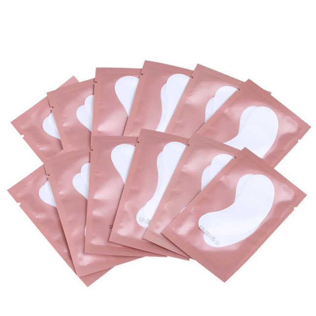 100 Pairs Under Eye Gel Pads Hydrogel Eye Patches for Eyelash